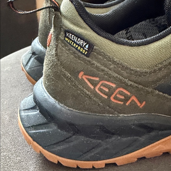 KEEN Hightrail Waterproof Mens 7 Hiking Shoes Forest Night/Dark Olive Outdoor - Picture 6 of 11